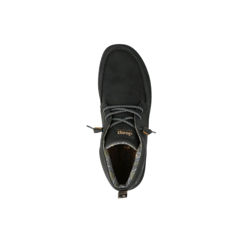MAN Footwear SAMOA MID BLACK MAN Footwear SAMOA MID BLACK