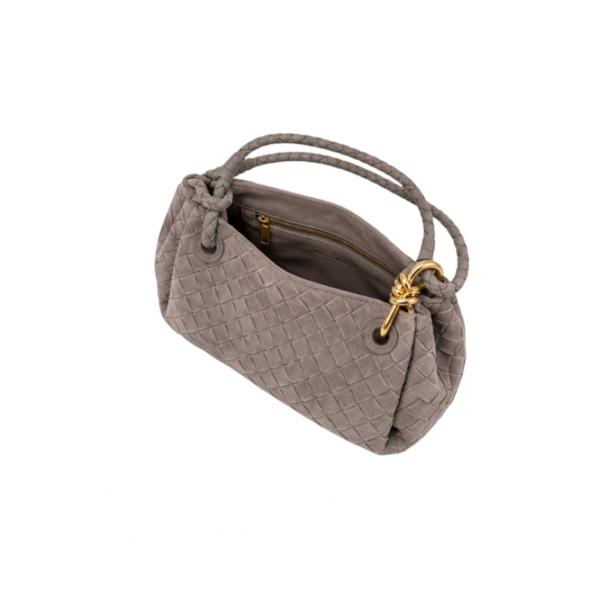 EMMA woven-suede- Genuine leat EMMA woven-suede- Genuine leat