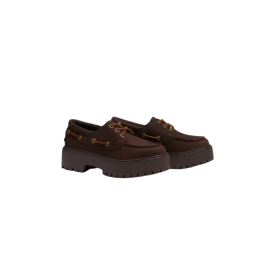 STONE STREET BOAT SHOE DARK BR