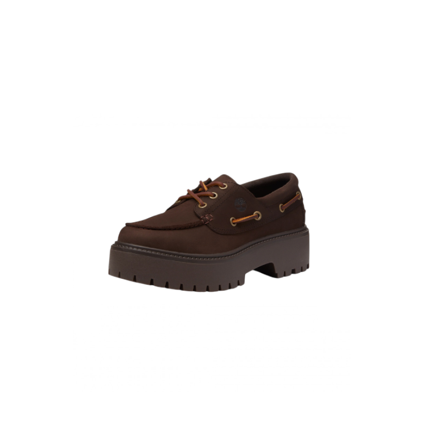 STONE STREET BOAT SHOE DARK BR