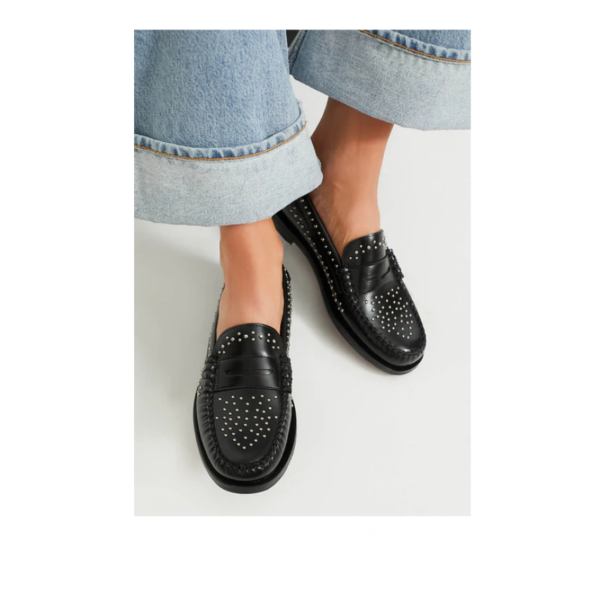 DAN STUDS WOMAN BLACK