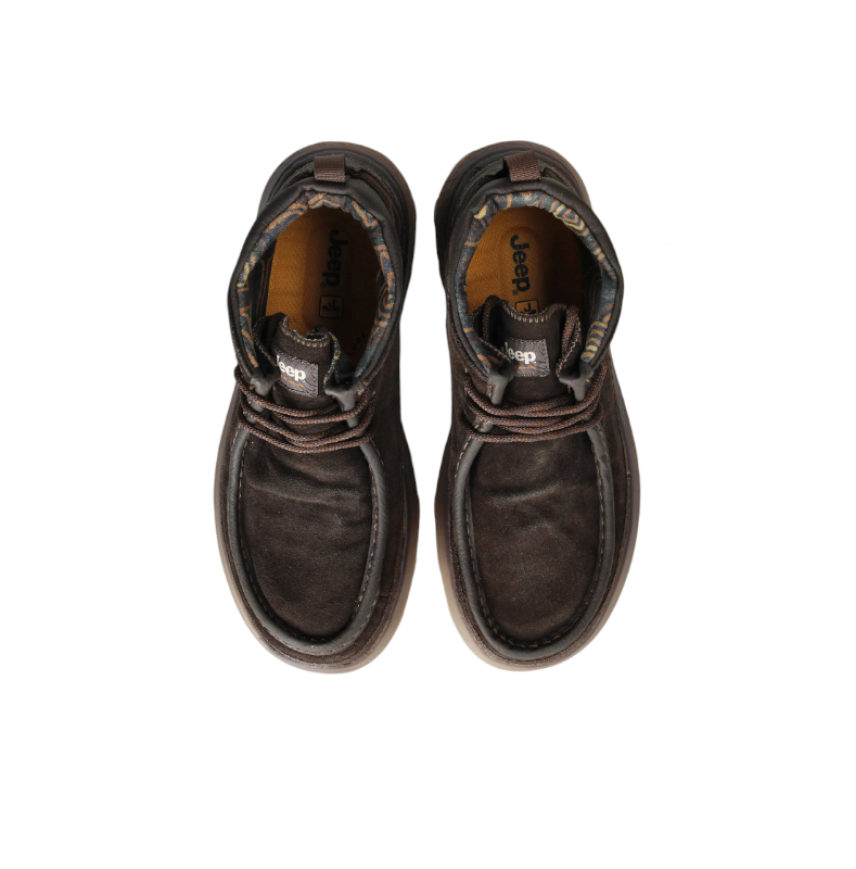 KAUAI WALLABEE MID SUEDE DK.BR