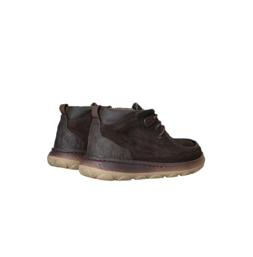 KAUAI WALLABEE MID SUEDE DK.BR
