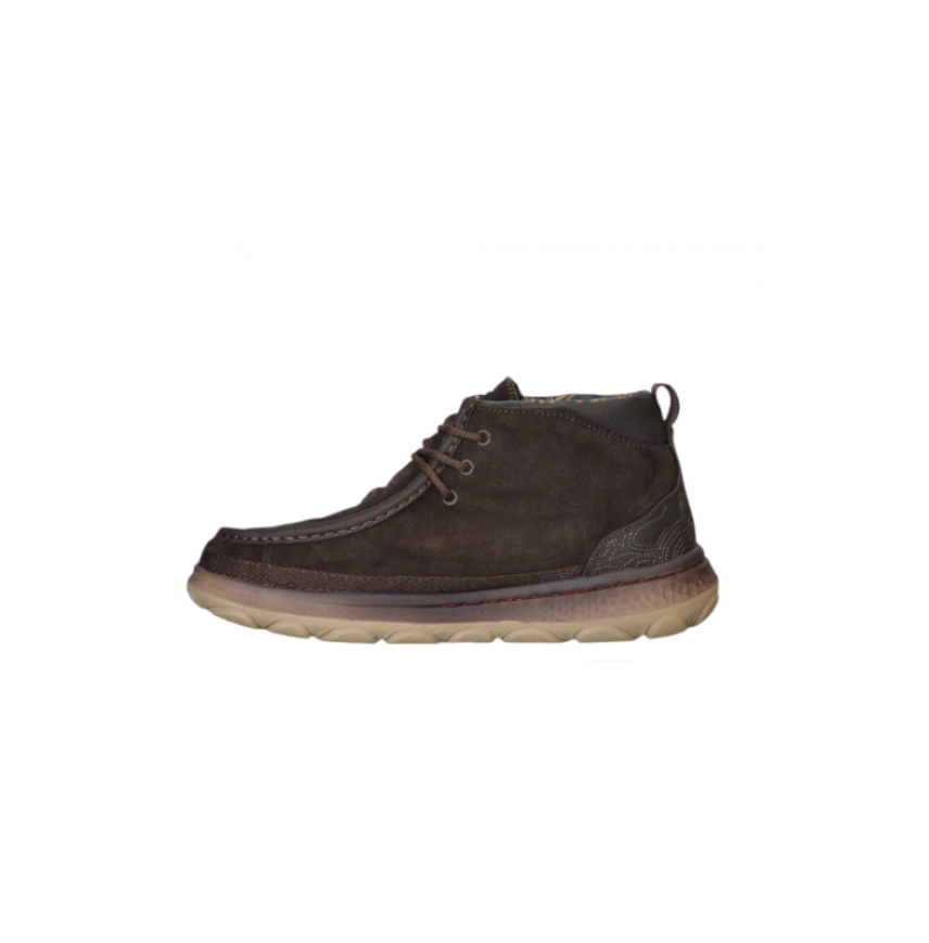 KAUAI WALLABEE MID SUEDE DK.BR