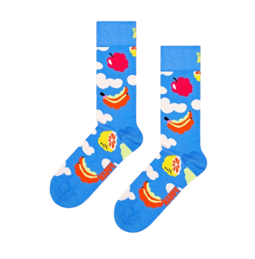 Cloudy Fruit Sock