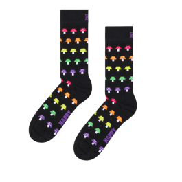 Mushroom Stripe Sock