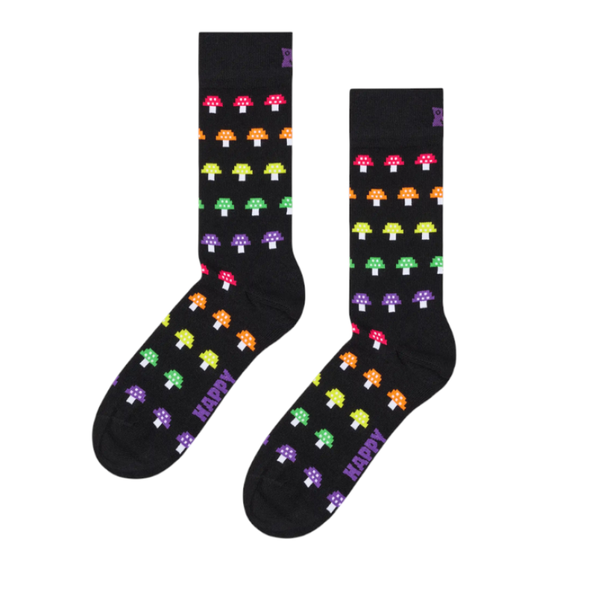 Mushroom Stripe Sock Mushroom Stripe Sock