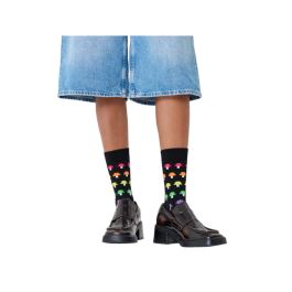 Mushroom Stripe Sock