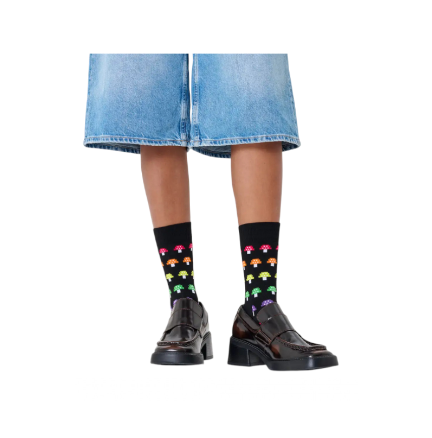 Mushroom Stripe Sock Mushroom Stripe Sock