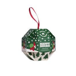 1-Pack Snow Globe Sock Gift Se