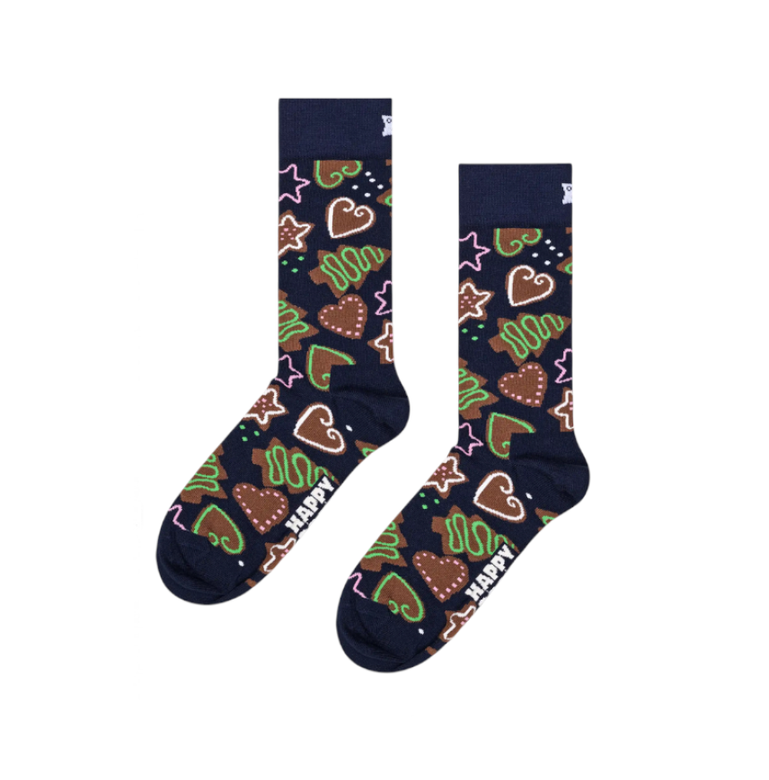 2-Pack Gingerbread Heart Socks 2-Pack Gingerbread Heart Socks