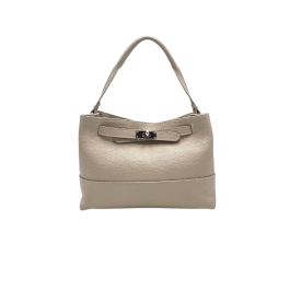 Genuine leather with crossbody