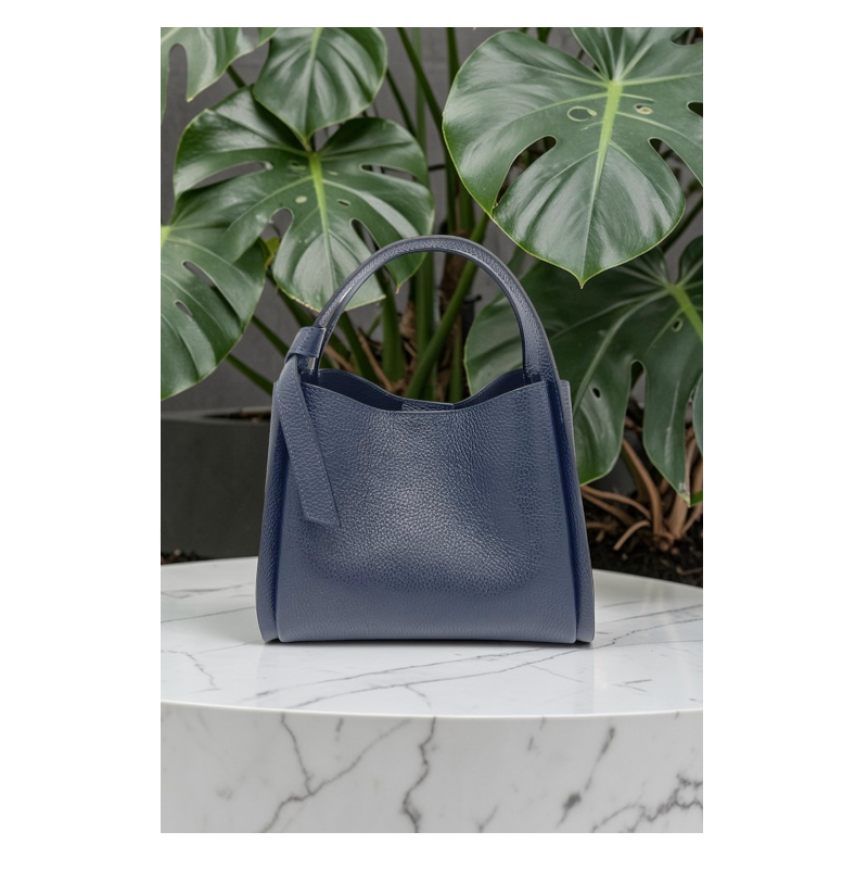 Genuine leather handbag, Made 