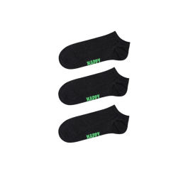 3-Pack Solid Low Socks