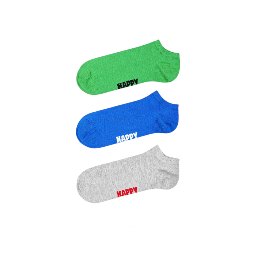 3-Pack Solid Low Socks