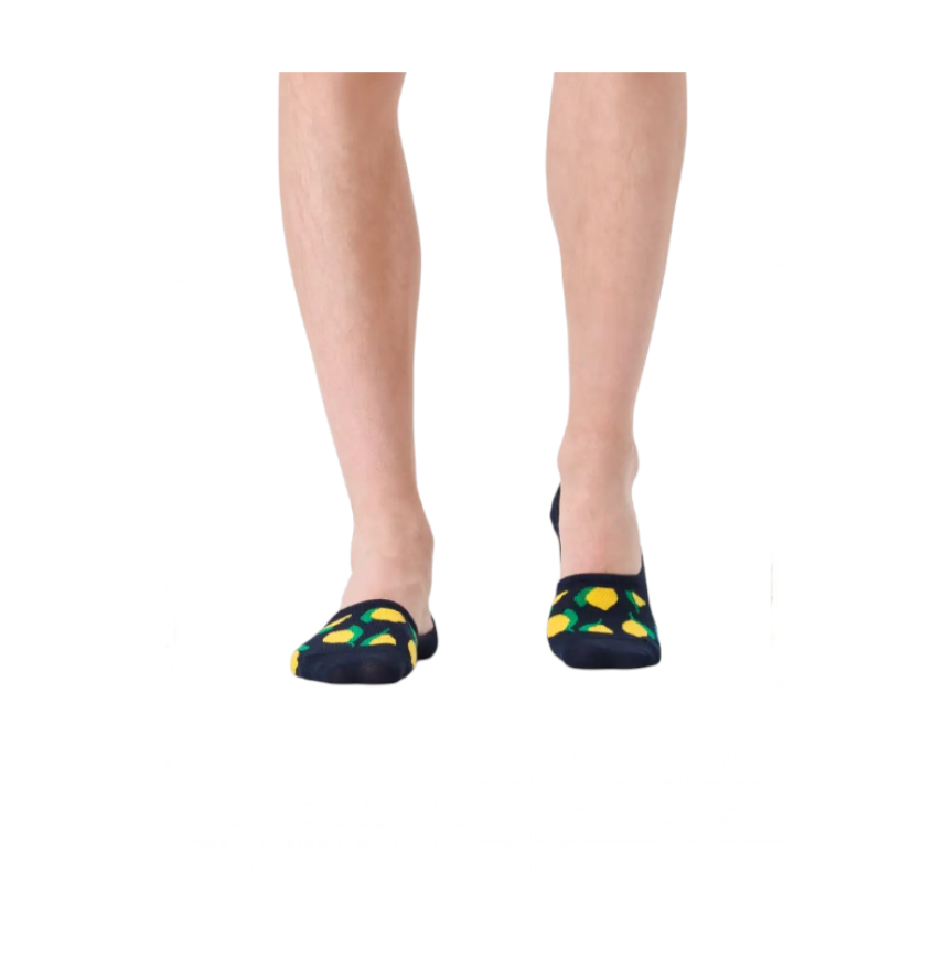 Lemon Invisible Sock