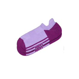 Purple Extra Cool No Show Sock