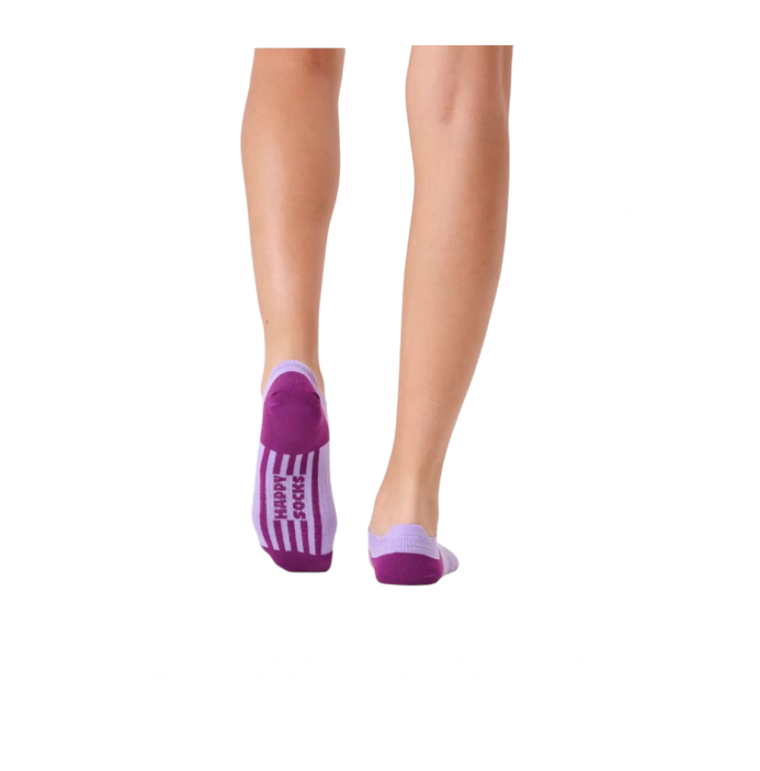 Purple Extra Cool No Show Sock