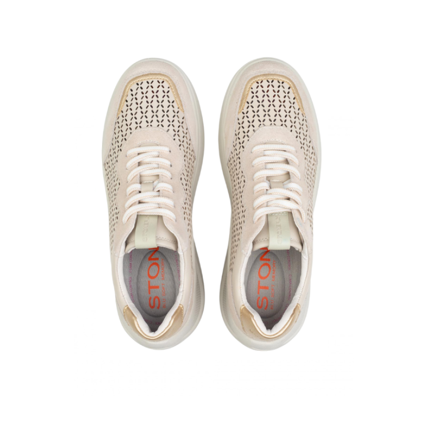 ΓΥΝΑΙΚΕΙΑ SNEAKERS ΔΕΡΜΑ STONE