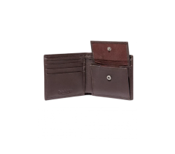 Bifold wallet with coin pocket