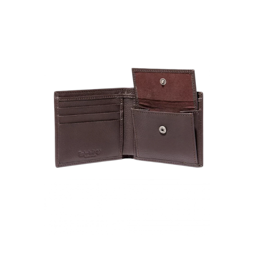 Bifold wallet with coin pocket