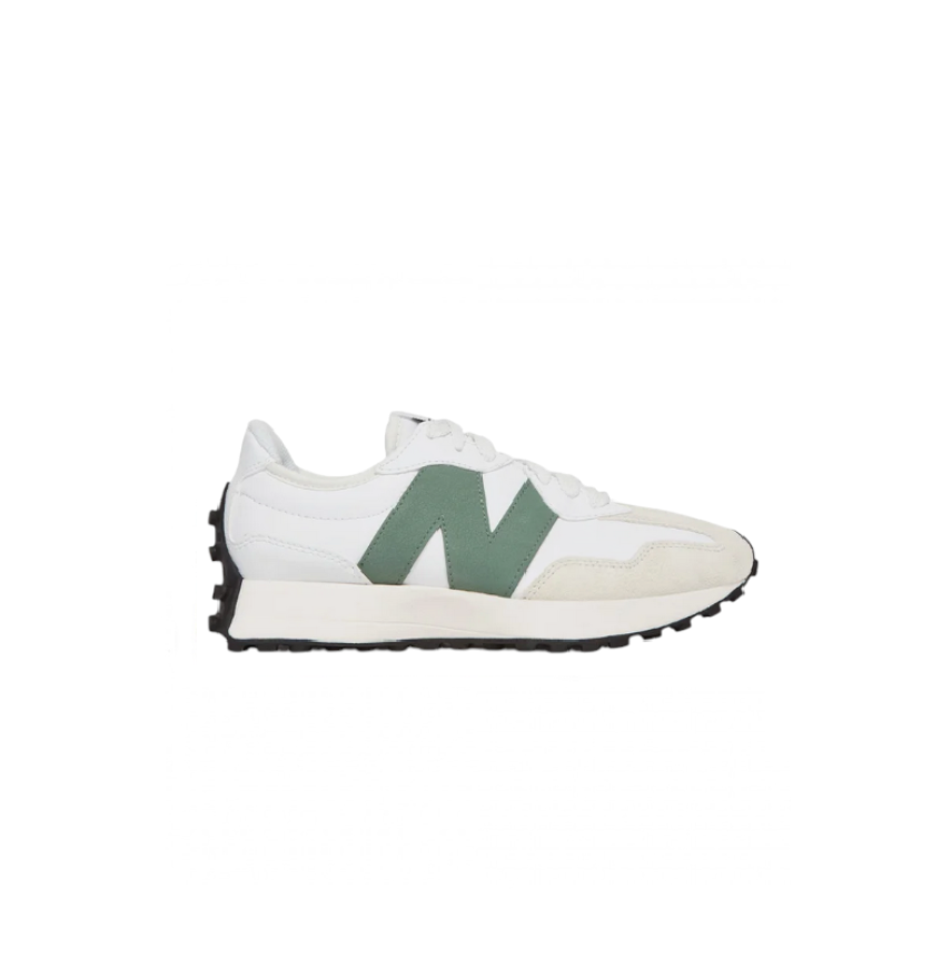 327-WHITE-GREEN NEW BALANCE ΠΑ