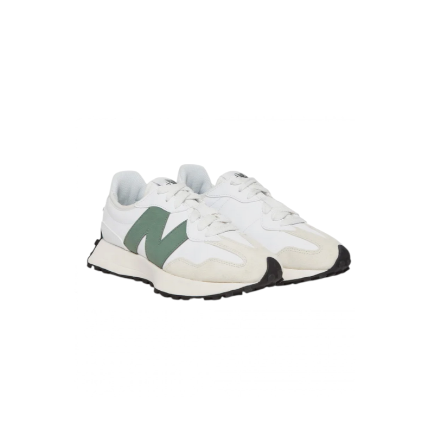 327-WHITE-GREEN NEW BALANCE ΠΑ