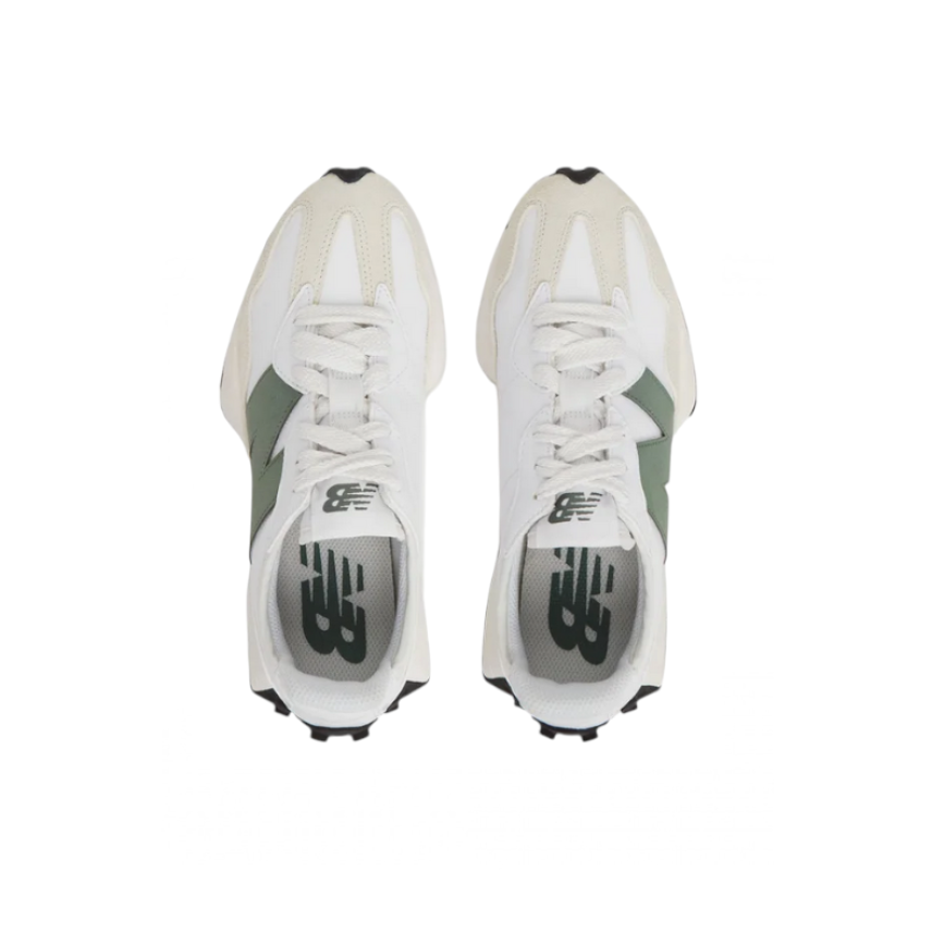 327-WHITE-GREEN NEW BALANCE ΠΑ