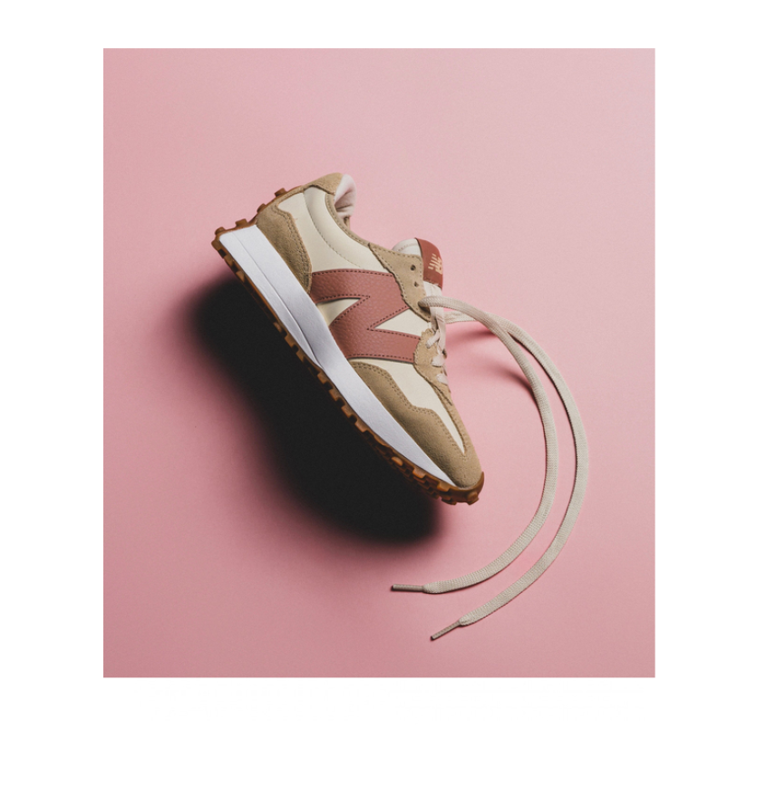 327-BEIGE NEW BALANCE ΠΑΠΟΥΤΣΙ