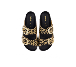 NOELLE EVA SANDAL LEOPARD  ΠΑΠ