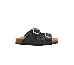 NOELLE EVA SANDAL BLACK  ΠΑΠΟΥ