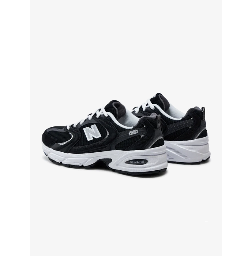 530-BLACK WHITE NEW BALANCE ΠΑ