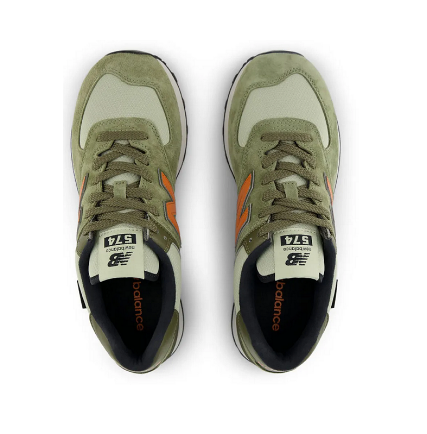 574-KHAKI/GREY/ORANGE NEW BALA