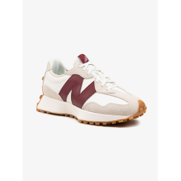 327-ECRU/BURGUNTY NEW BALANCE 