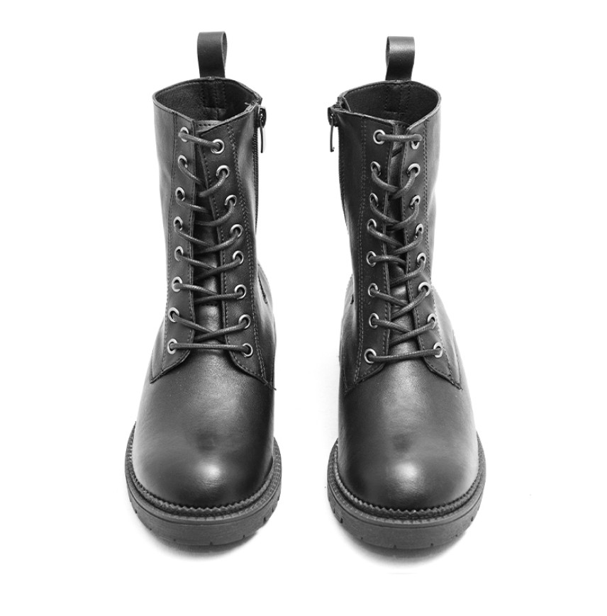 MID BOOTS WOMEN LEATHER SIDER 