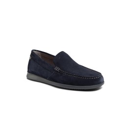 SILE SUEDE NAVY - MAN - MOCCAS