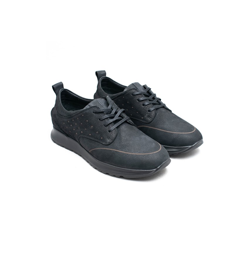 LEATHER CASUAL LACE MENS SHOES