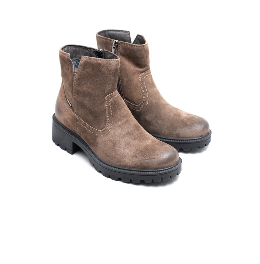 LEATHER WOMEN SCAMOSCIO TAUPE 